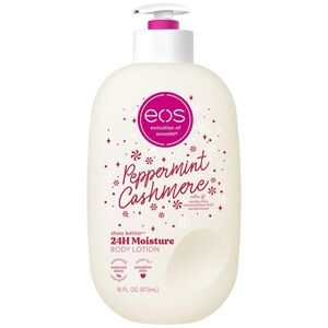 eos Peppermint Cashmere Body Lotion - Pink and White